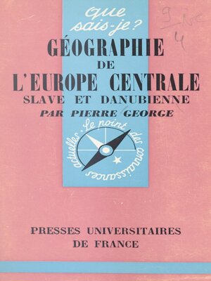 cover image of Géographie de l'Europe centrale slave et danubienne